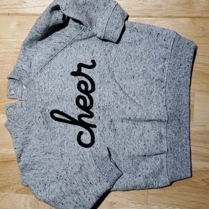 Adorable Baby "Cheer" sweatshirt Gymboree